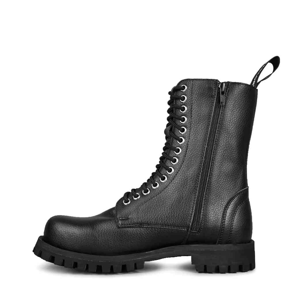 Altercore - Vivien Vegan Lace up boot - Black